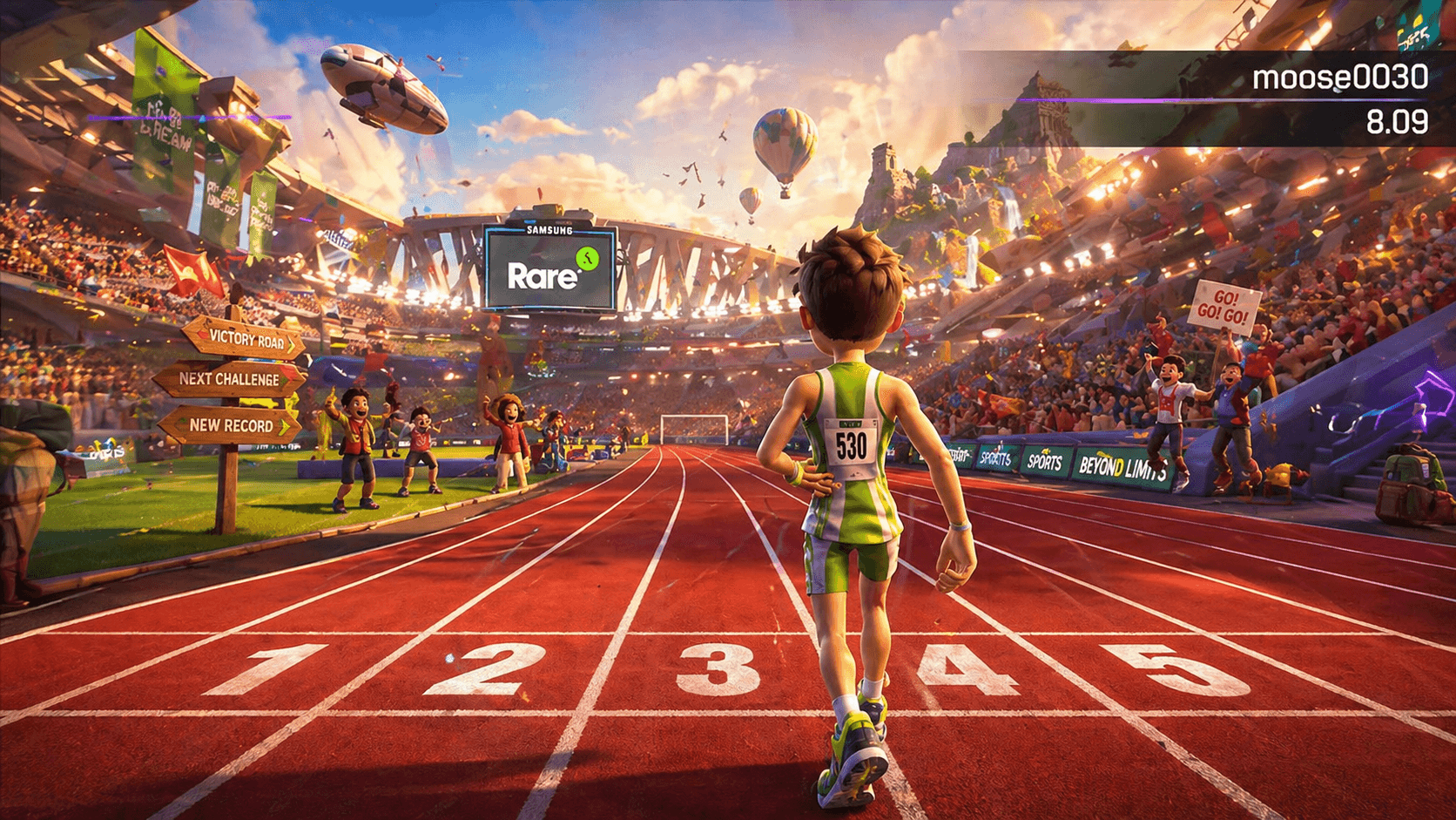 Racing Run เกมวิ่งแข่งสำหรับไวมันส์รองรับผู้เล่นสูงสุดได้ถึง 4 คน